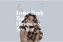 Festive-Ready Hair: Christmas & New Year Guide