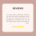ByErim Rosemary Conditioner applied to hair